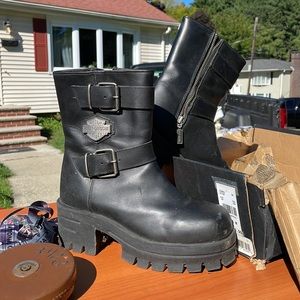 Harley Davidson boots - size 7.5 (new)